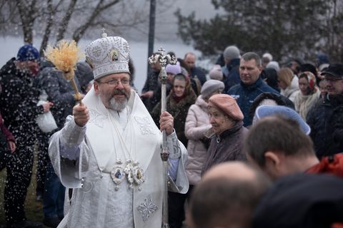 Блаженніший Святослав на Богоявлення: «Відкриймо наше Божественне усиновлення, наше ім’я, записане на Божих долонях»