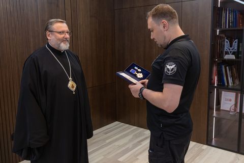 Блаженнішому Святославу вручили орден князя Ярослава Мудрого V ступеня