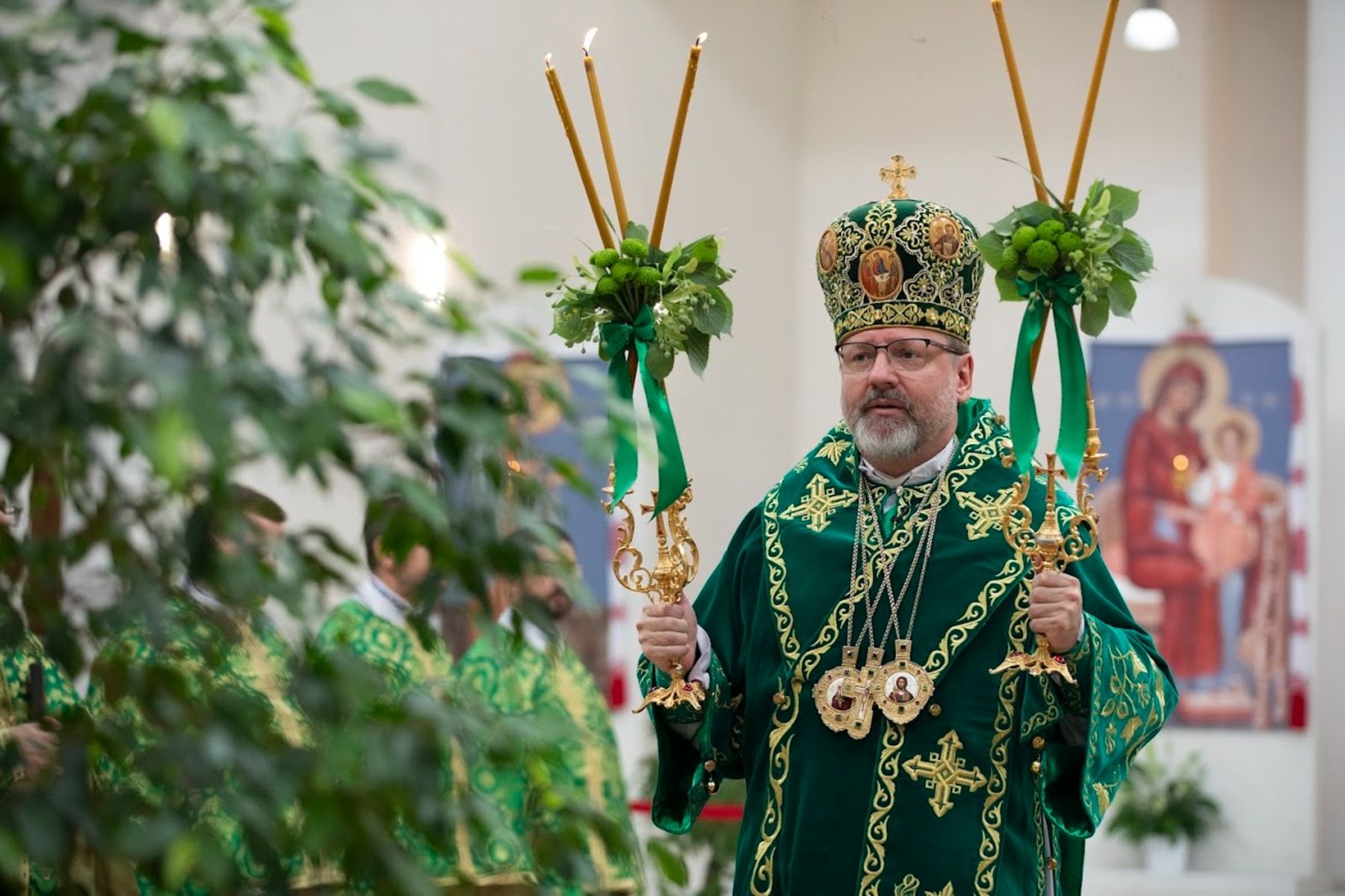 Глава УГКЦ на Зіслання Святого Духа: «У Дусі Святому для людини відкриті всі Божі скарби»