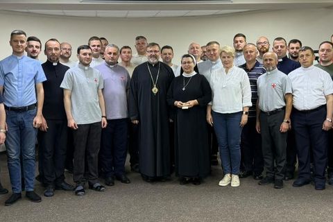 Глава УГКЦ передав мощі святих Косми і Даміяна для душпастирства охорони здоров’я