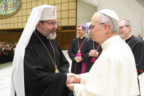 Глава УГКЦ у 226-й тиждень війни: Дякуємо Папі Леву XIV, який закликає до припинення святотатської війни