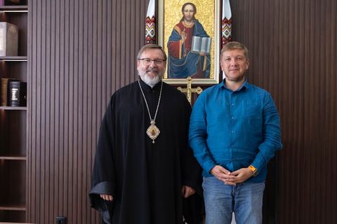 Блаженніший Святослав обговорив з Андрієм Коболєвим енергетичну стійкість українських громад