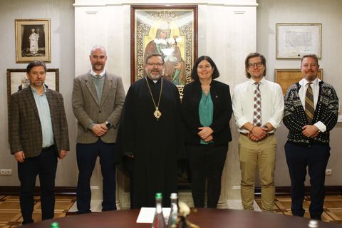 His Beatitude Sviatoslav: Caritas Norway Visit is a Sign of Hope for Ukrainians