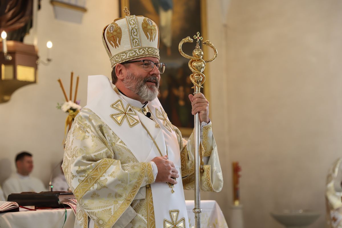 Thank You for Not Forgetting Your Heritage Here,’ Says His Beatitude Sviatoslav during Liturgy in Tallinn 