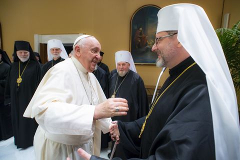 His Beatitude Sviatoslav Wrote a Letter of Support to Pope Francis and Urged the Faithful to Pray for Him