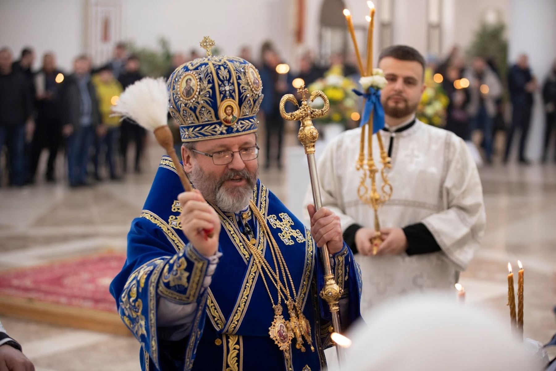 «Нехай стрітенські свічки запалять у нас світло надії на перемогу України», — Глава УГКЦ на Стрітення 