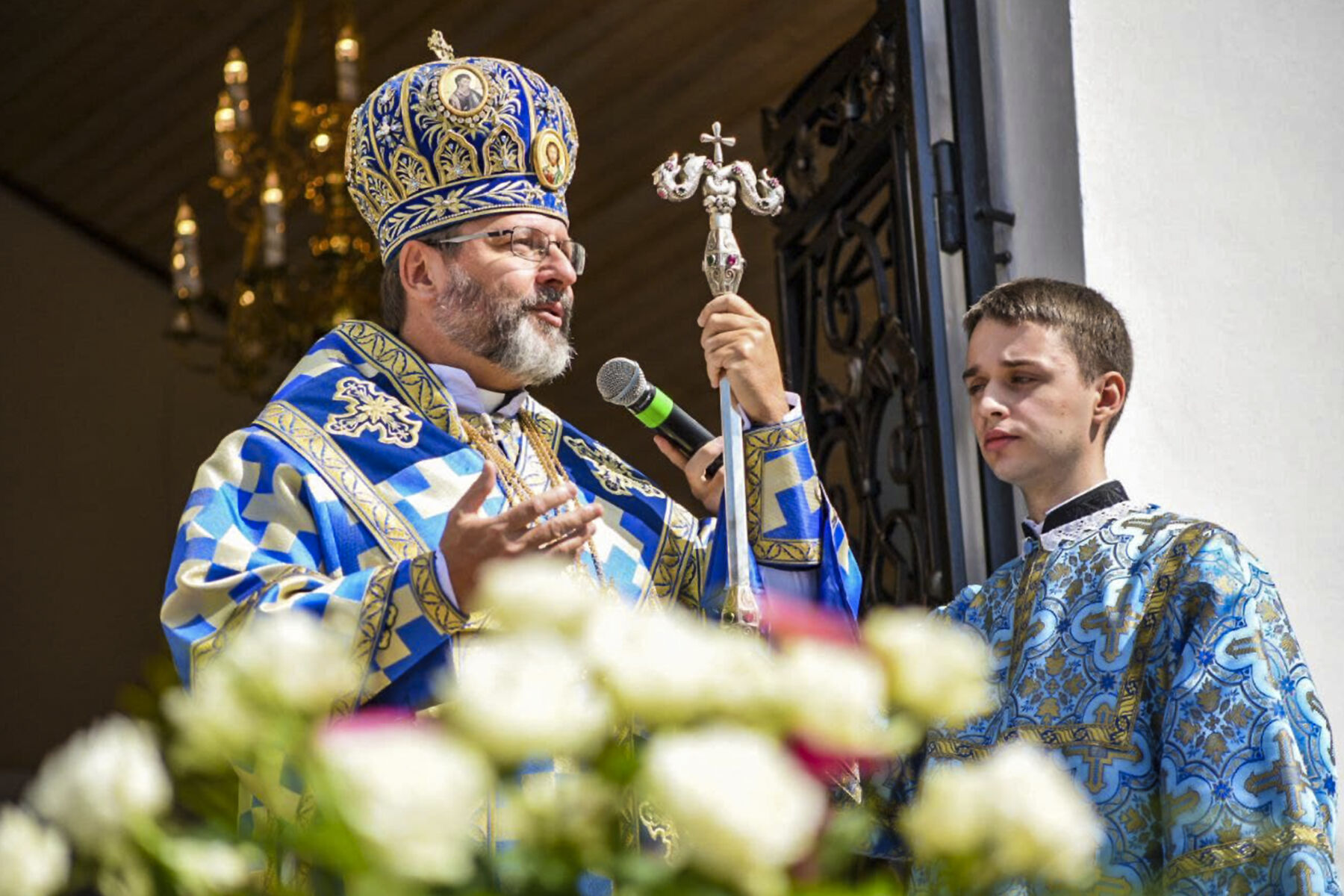 Глава УГКЦ в Уневі: «Незалежність є сьогодні нашим особистим завданням, і ми повинні повірити, що цього варте наше діло»