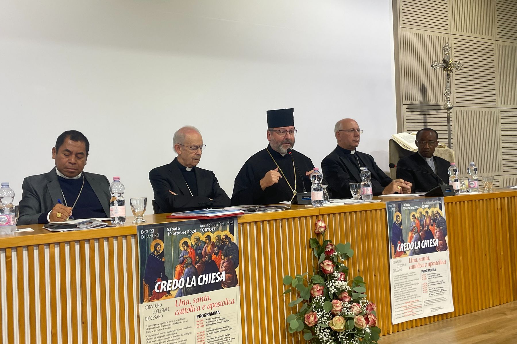 “I Believe in the Church Where Christ Suffers, Dies, and Rises in the Body of My People,” Says Head of the UGCC at Sardinia Congress