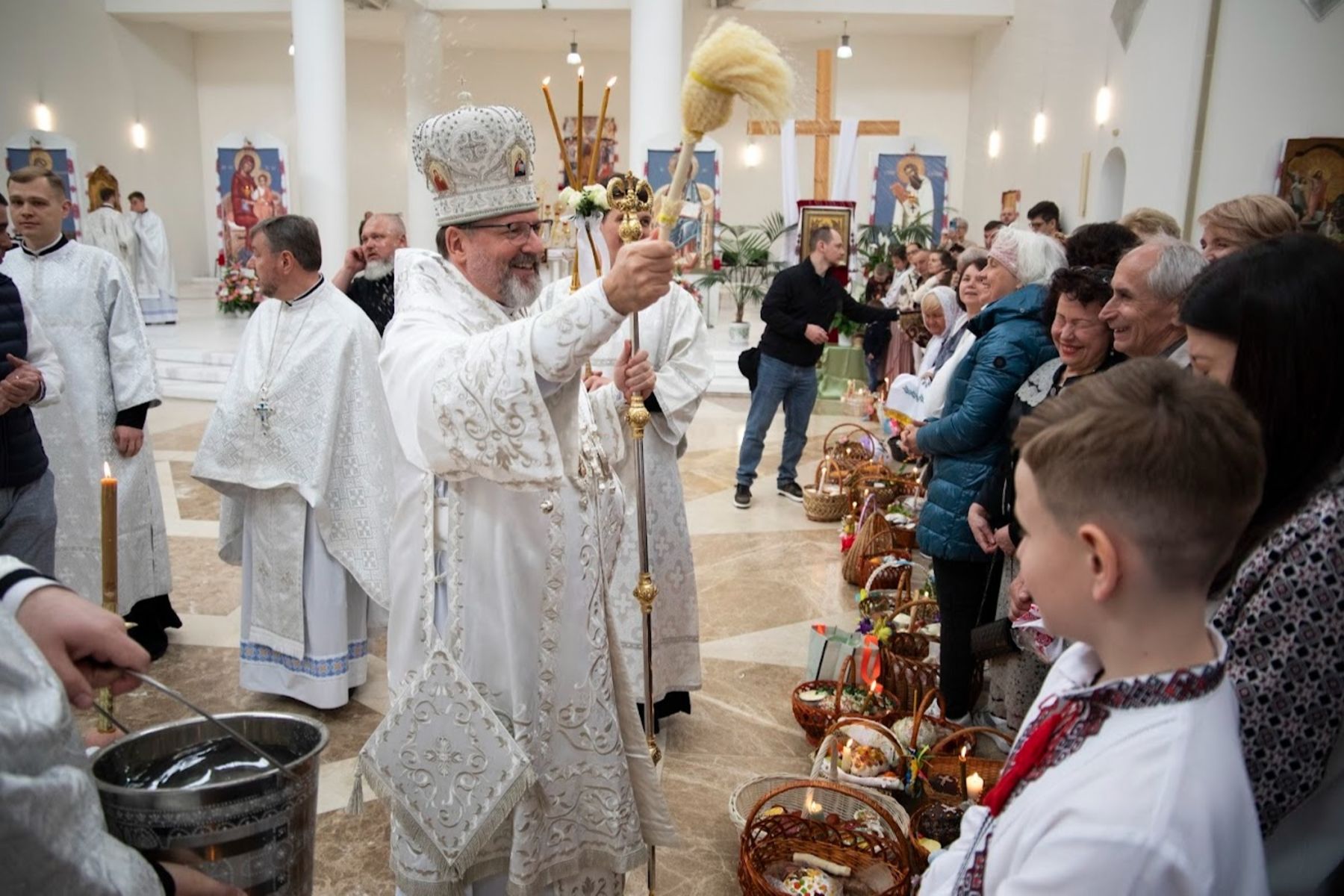 «Ми віримо в перемогу України, тому що віримо у воскреслого Христа!» — Глава УГКЦ на Великдень