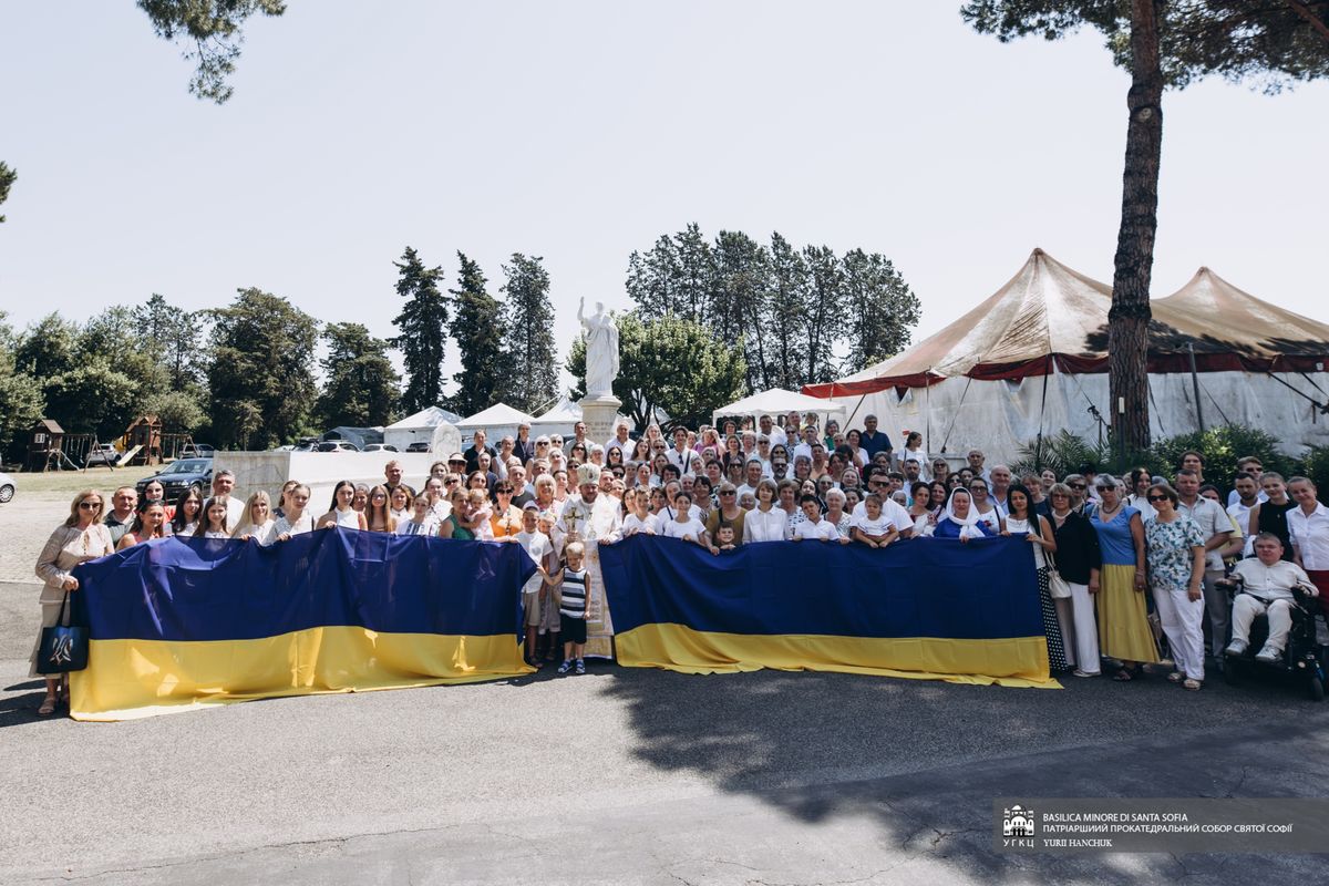 У День Конституції України кардинал Микола Бичок помолився в соборі Святої Софії в Римі