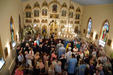 Ювілейна проща в покинутому шахтарському містечку США зібрала понад 300 вірних