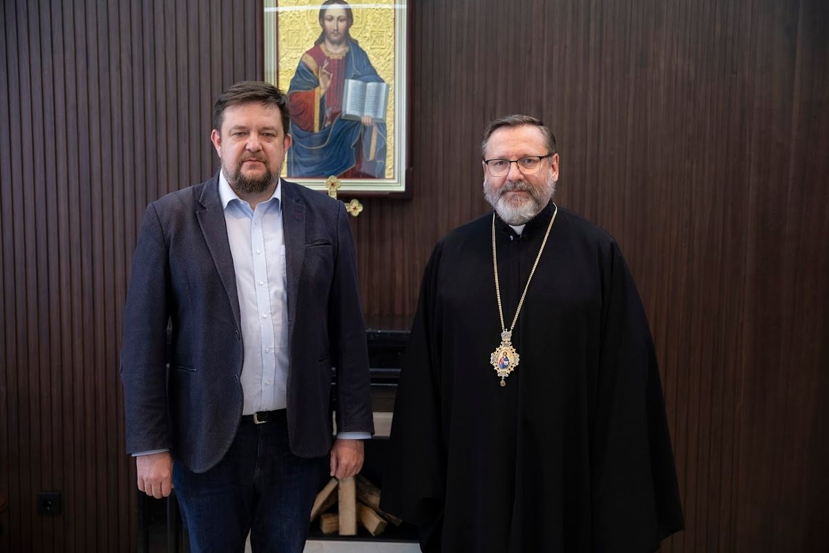 «Донорство крові — акт любові до ближнього», — Глава УГКЦ під час зустрічі з керівником Українського центру трансплант-координації