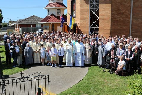 Парафія УГКЦ в Австралії відзначила храмове свято та три річниці своєї історії
