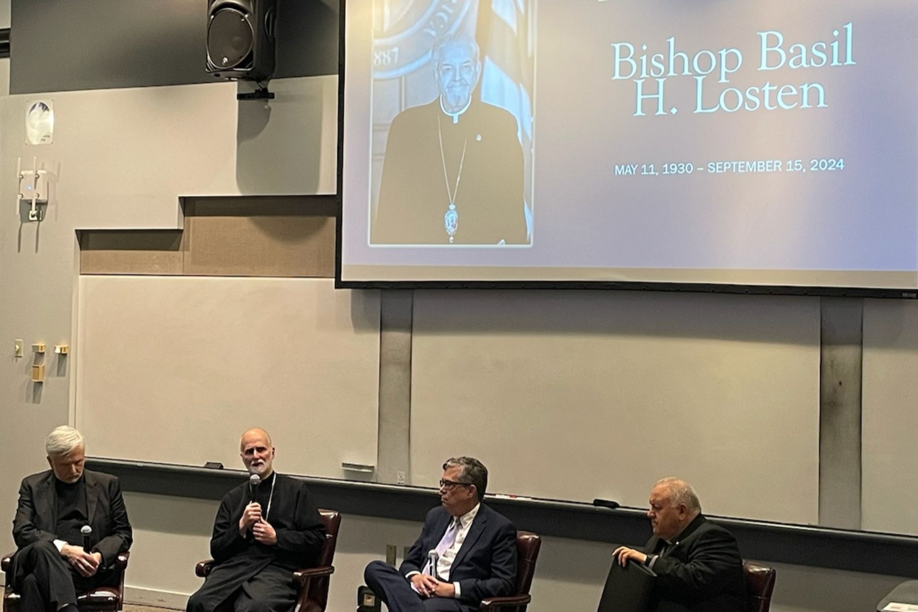 The Catholic University of America Honors the Late Bishop Basil H. Losten