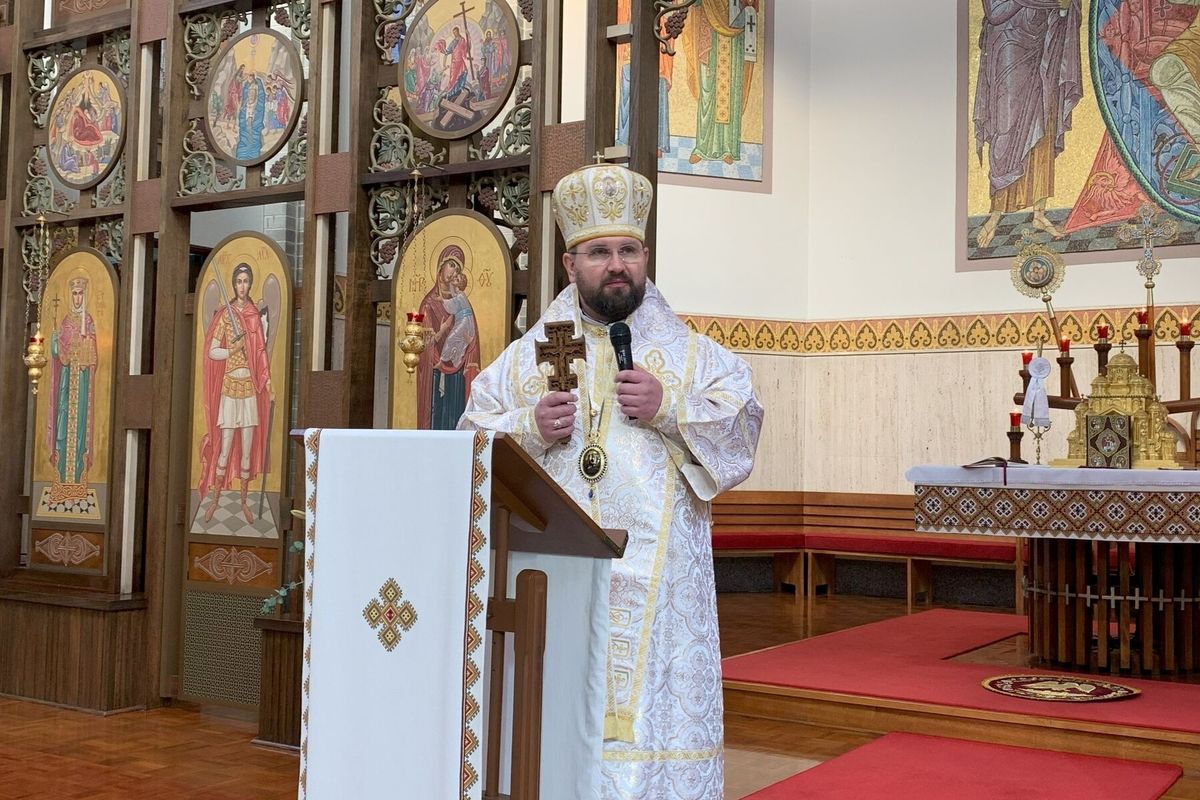 “To be witnesses of faith and signs of hope—this is what Christ expects from each of us today,” bishop Maksym Ryabukha