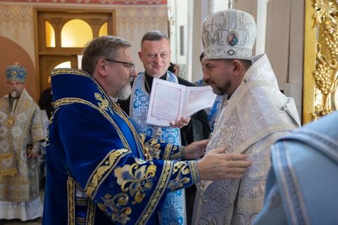 «Будьте єпископом невідступної Божої любові», — Глава УГКЦ на хіротонії владики Терентія Цапчука