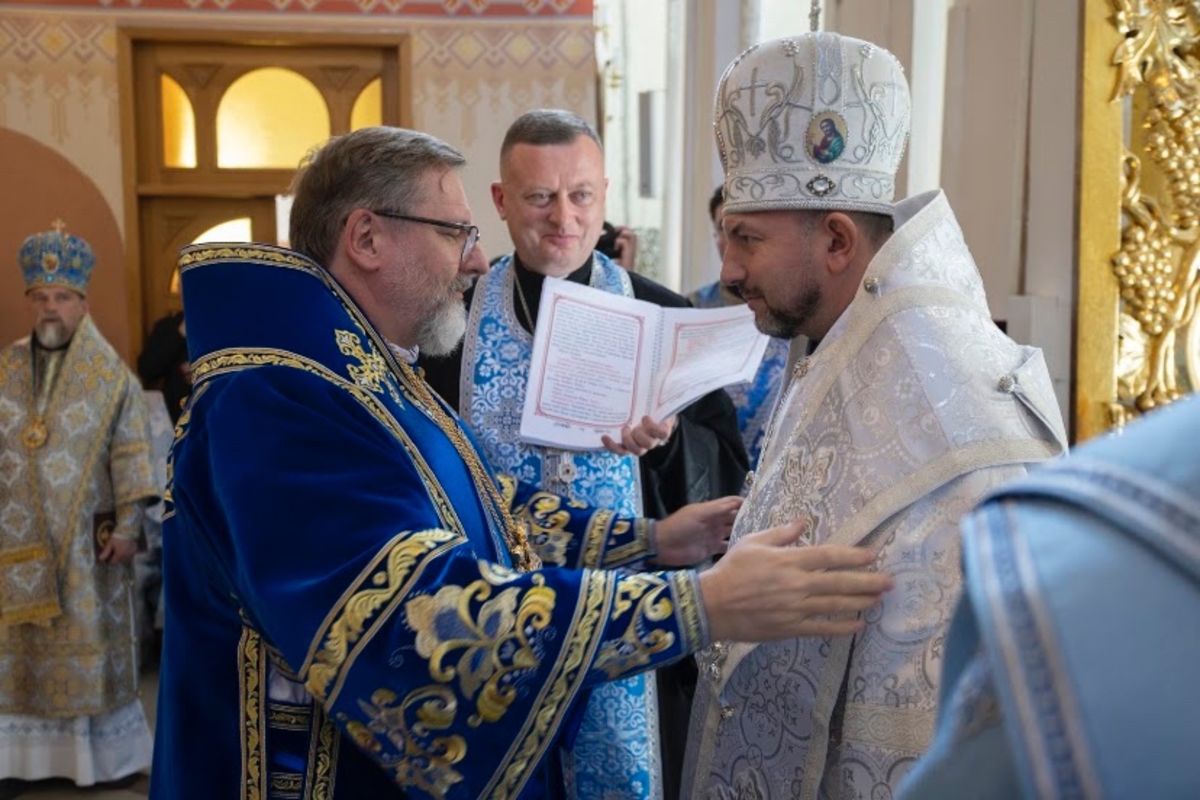 «Будьте єпископом невідступної Божої любові», — Глава УГКЦ на хіротонії владики Терентія Цапчука