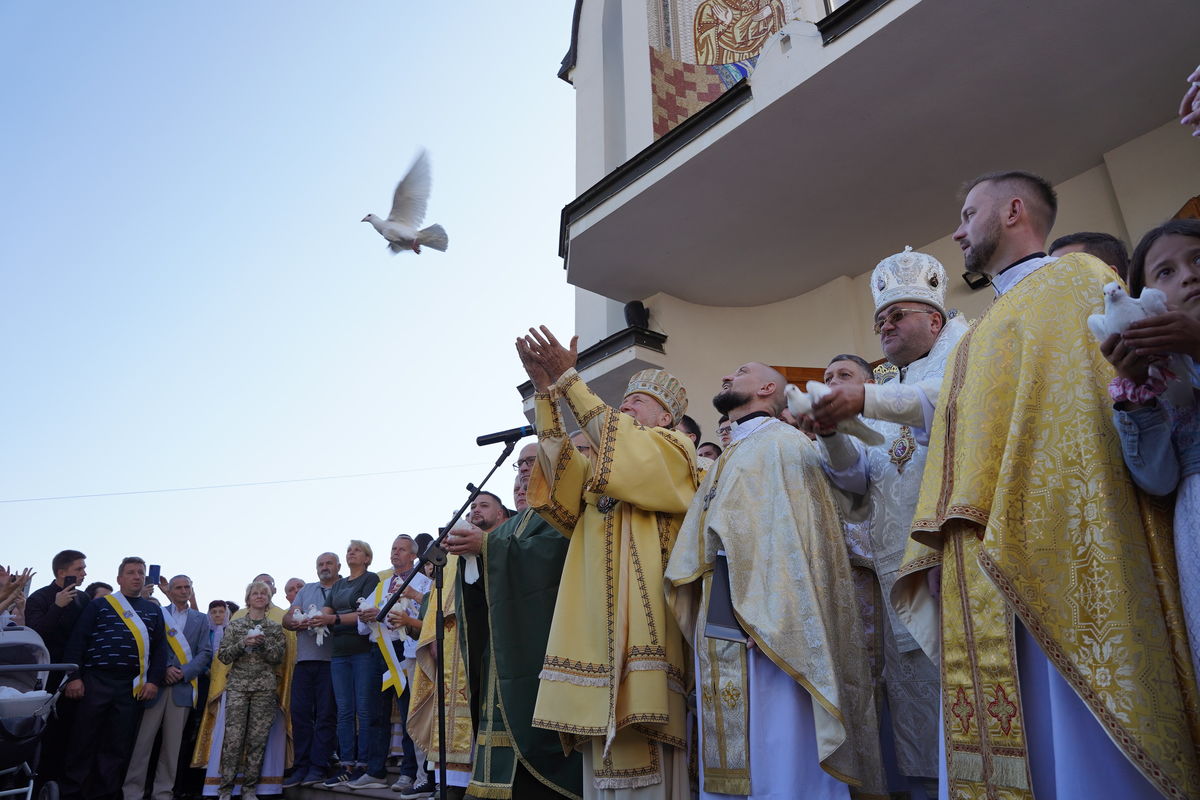 The XV All-Ukrainian Military Pilgrimage took place in Zarvanytsia