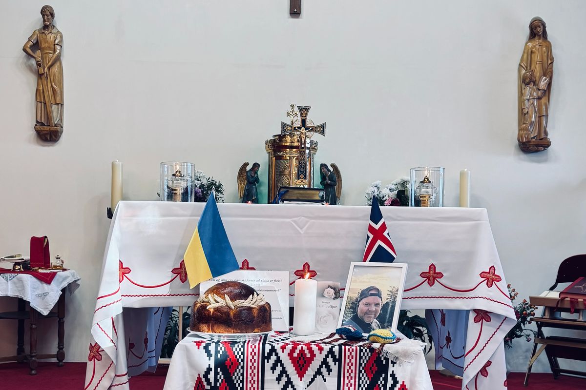 У Рейк’явіку вшанували пам’ять ісландського добровольця, який загинув на війні в Україні