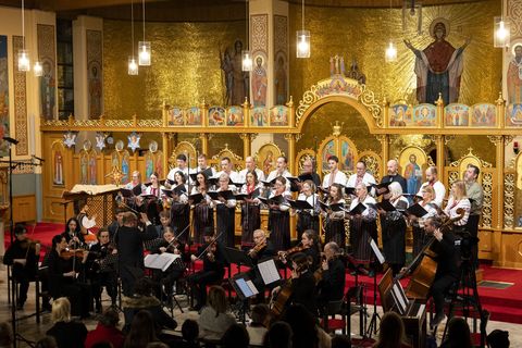 Під час різдвяного концерту в Мюнхені звучали духовні роздуми владики Богдана Дзюраха