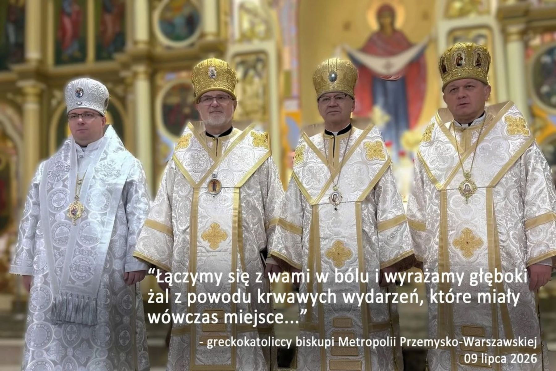 Єпископи УГКЦ до польського народу: Просимо про молитву за тривале примирення між нашими народами