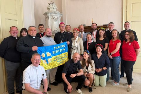 Словацькі єпископи висловили солідарність з Україною під час зустрічі з делегацією Карітас 