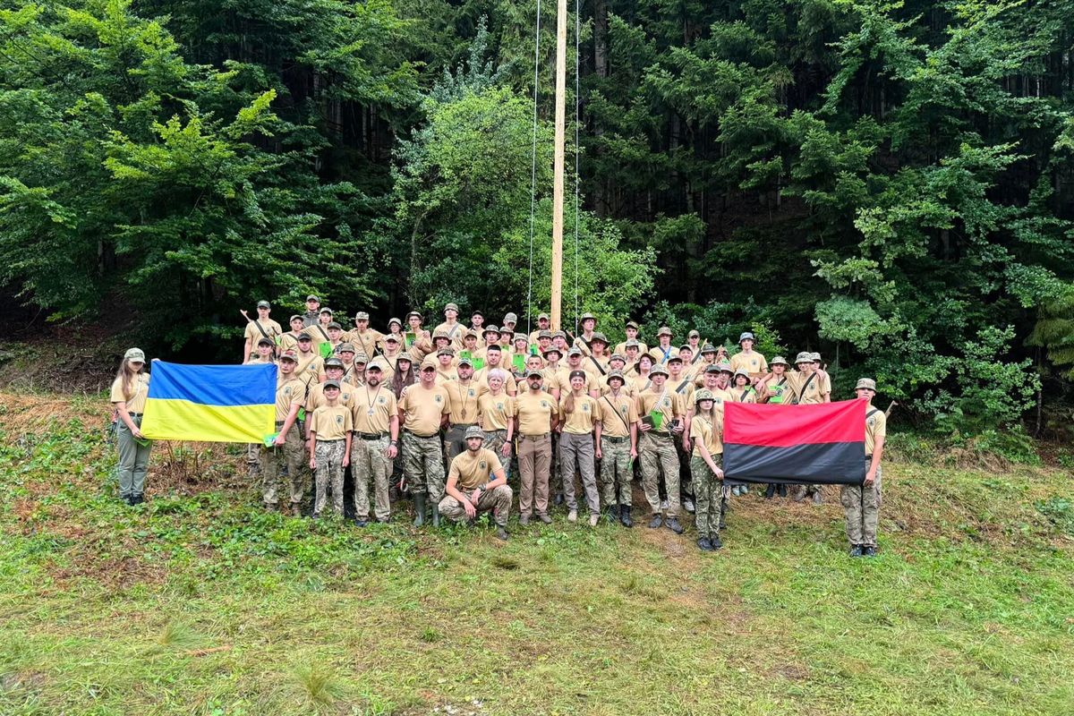 На Львівщині відбувся духовно-патріотичний табір «Захисник»