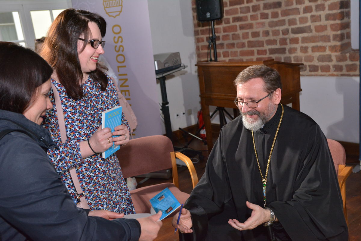 “God has not forsaken Ukraine”: presentation of the book of testimony of His Beatitude Sviatoslav in Wroclaw