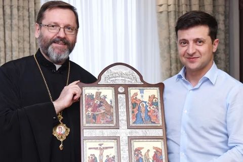 The President of Ukraine greeted His Beatitude Sviatoslav on his birthday