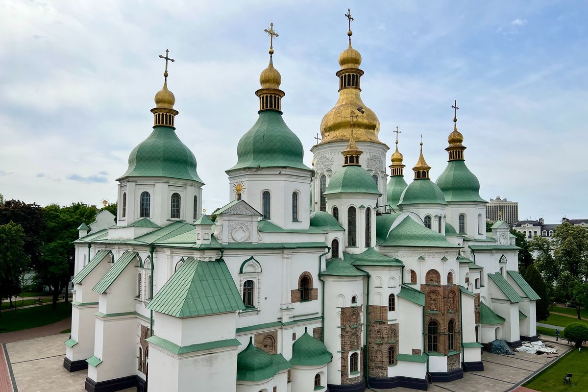 Il Consiglio Panucraino delle Chiese e delle organizzazioni religiose condanna il danneggiamento della Cattedrale di Santa Sofia di Kyiv causato dal bombardamento russo