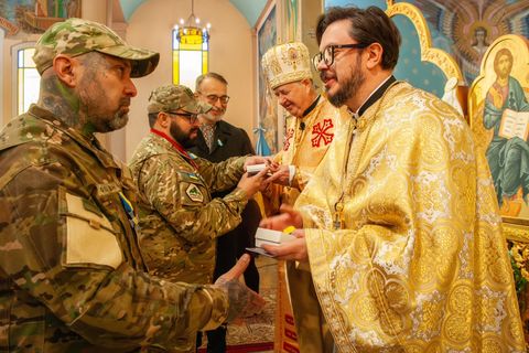 Єпархія УГКЦ в Аргентині відзначила 34-ту річницю Незалежності України врученням медалей ветеранам