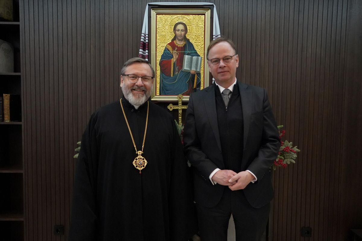 Блаженніший Святослав на зустрічі з послом Нідерландів: «Дякую за порятунок мого брата і солідарність з Україною»