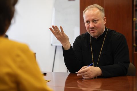 Отець Петро Жук про Київську семінарію: «На початку це було зерно, сьогодні це вже дерево, його так просто не сховаєш»