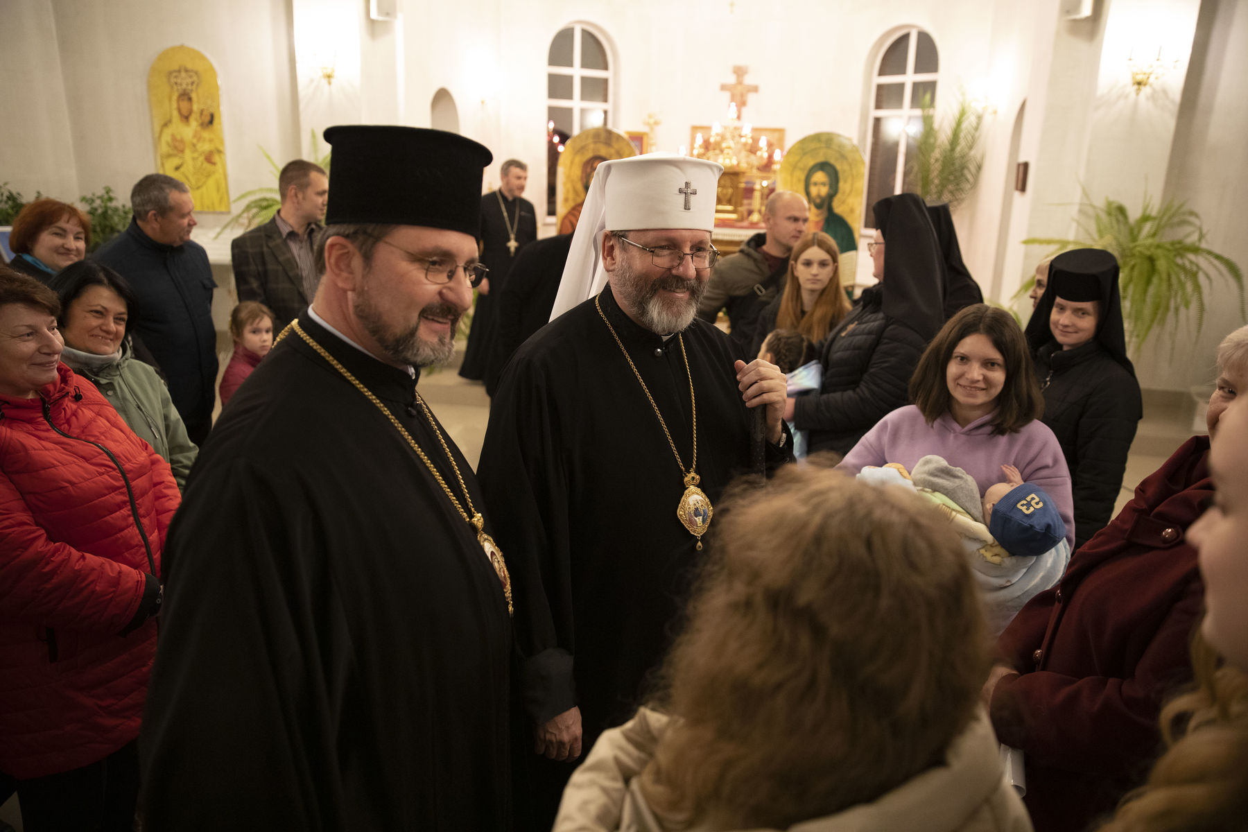 «Дякую, що ви не покинули свого міста, але тримаєте тут свій блокпост боротьби за Україну!» — Глава УГКЦ в Южноукраїнську