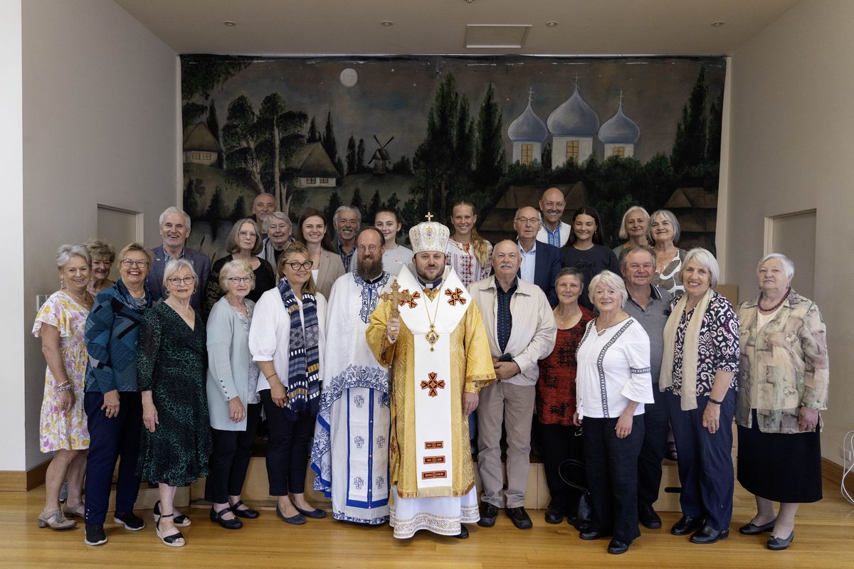 Bishop Mykola Bychok Made a Pastoral Visit to Tasmania