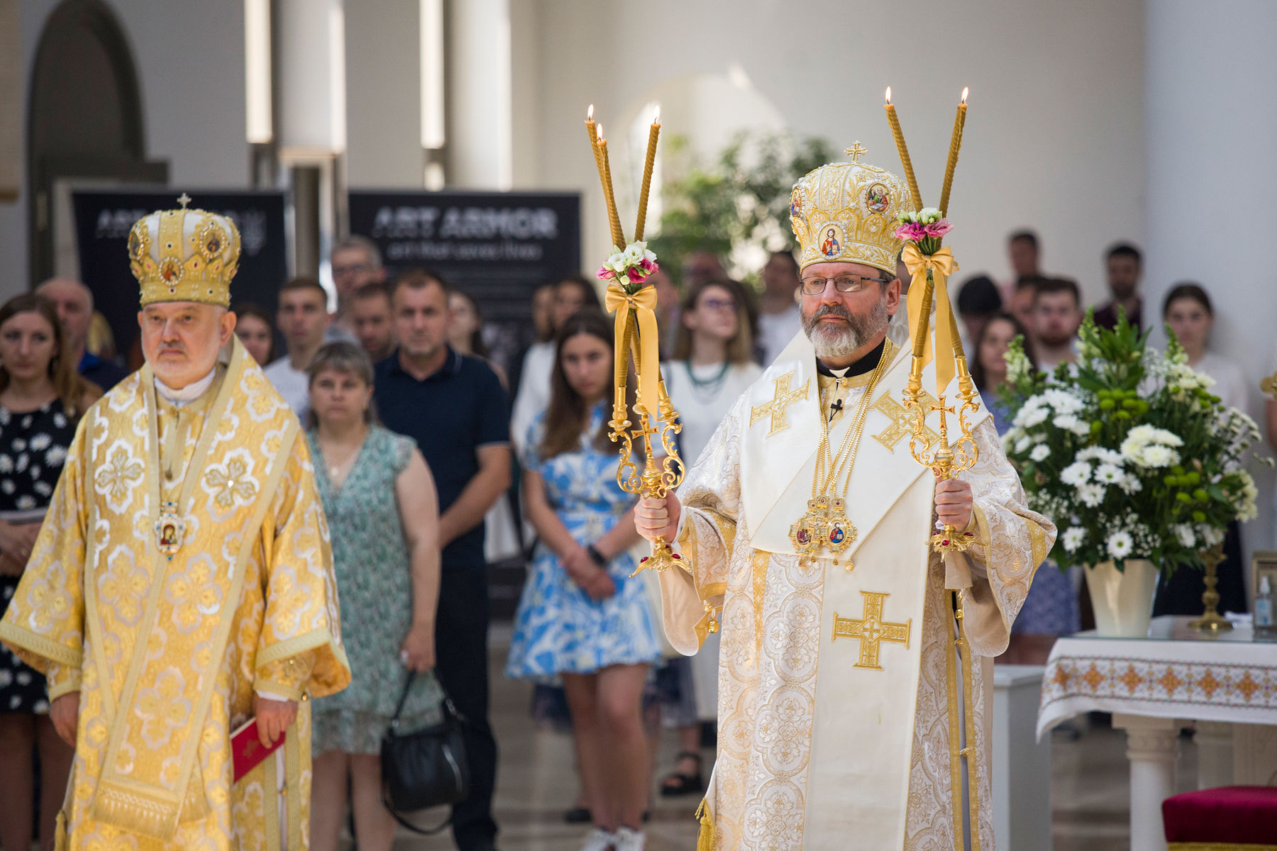 Блаженніший Святослав: «Господь Бог продовжує кормити свій народ навіть серед пустелі війни»