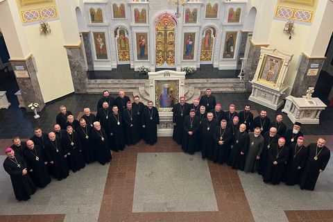 На завершення спільних реколекцій єпископи УГКЦ і РКЦ в Україні провели братню зустріч