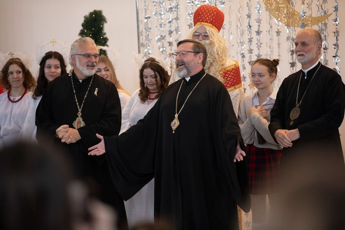 “We Are Here Together to Rejoice in the Birth of Our Savior, in Whom We Find Hope and Victory for Ukraine” — His Beatitude Sviatoslav to the Children