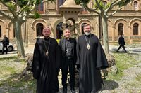 Зустріч Блаженнішого Святослава і владики Степана Суса з архиєпископом Уржелю і співкнязем Андорри владикою Хосе-Луїсом Серрано Пенінатом