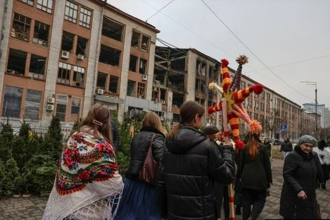 Head of the UGCC in the 202nd Week of War: The Savior, Born Among Us, Became a Ukrainian Soldier, a Refugee, and a Rescuer