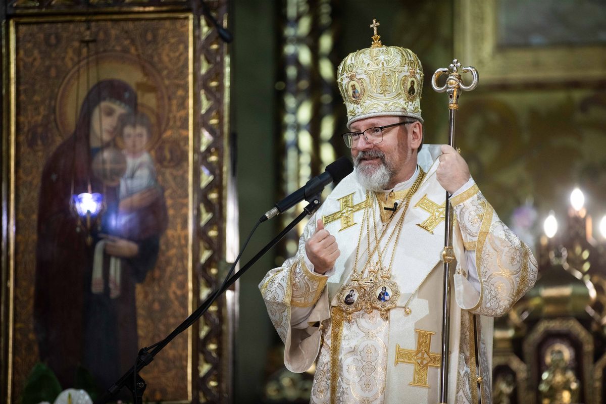 Проповідь Блаженнішого Святослава під час поминальної Божественної Літургії за владику Юліана Вороновського в катедральному соборі Пресвятої Тройці в Дрогобичі