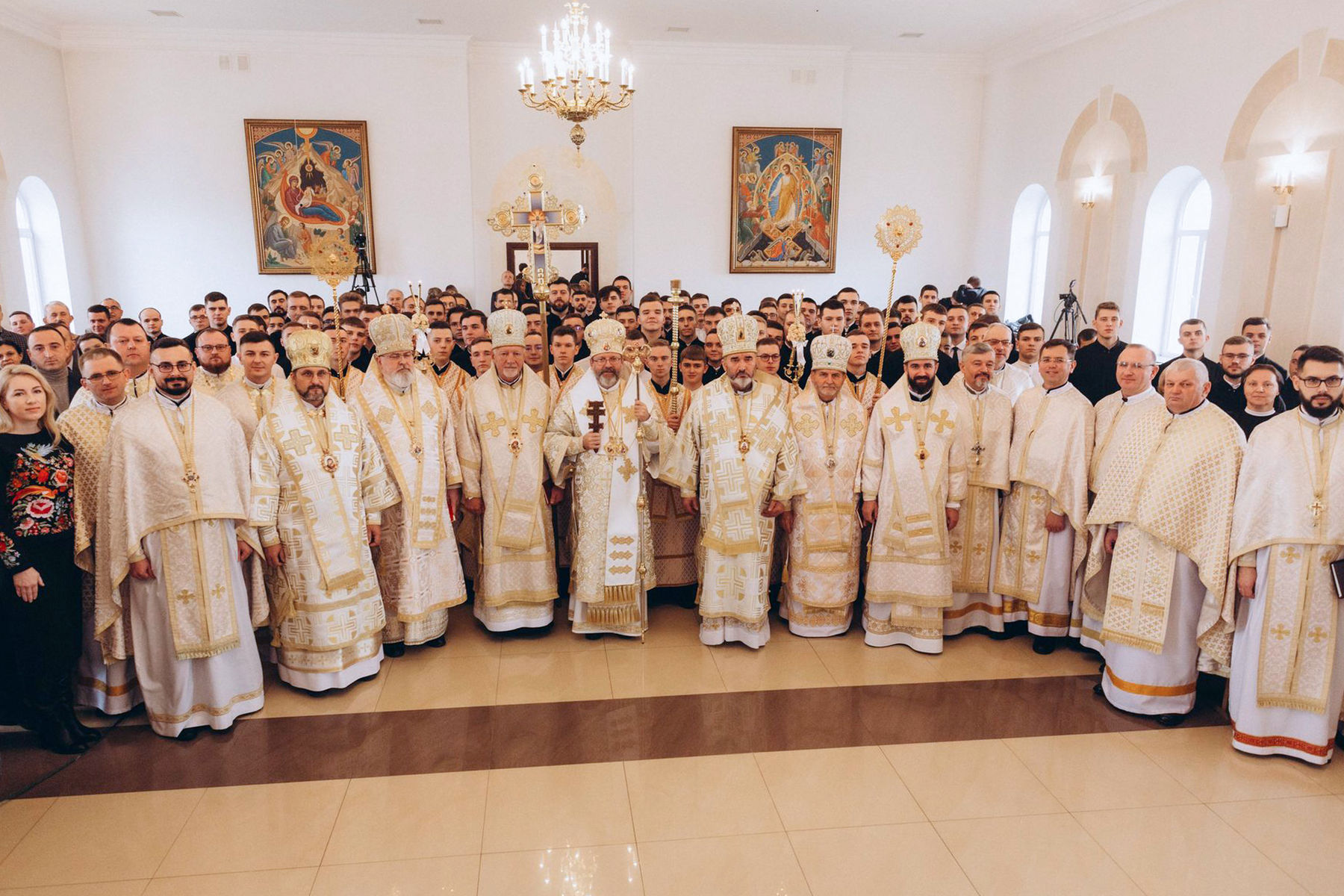 Head of UGCC Pays First Archpastoral Visit to Ivano-Frankivsk Theological Seminary