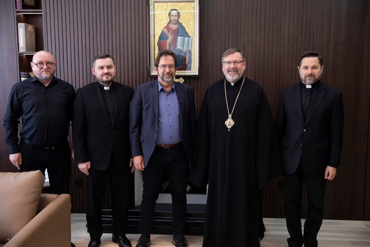 Глава УГКЦ зустрівся з представниками Європейського євангельського альянсу