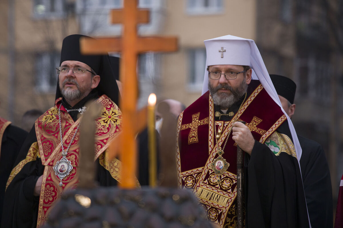 Блаженніший Святослав у привітанні владиці Богданові Дзюраху: «Будьте ясним світильником Божої правди»