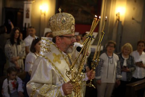 Проповідь Блаженнішого Святослава у неділю Мироносиць у Флоренції