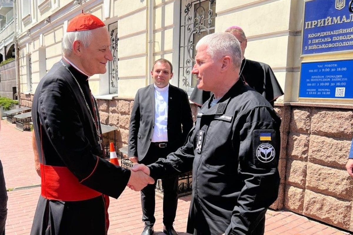 Cardinal Zuppi concludes Ukraine mission: ‘Every effort for peace will be made’