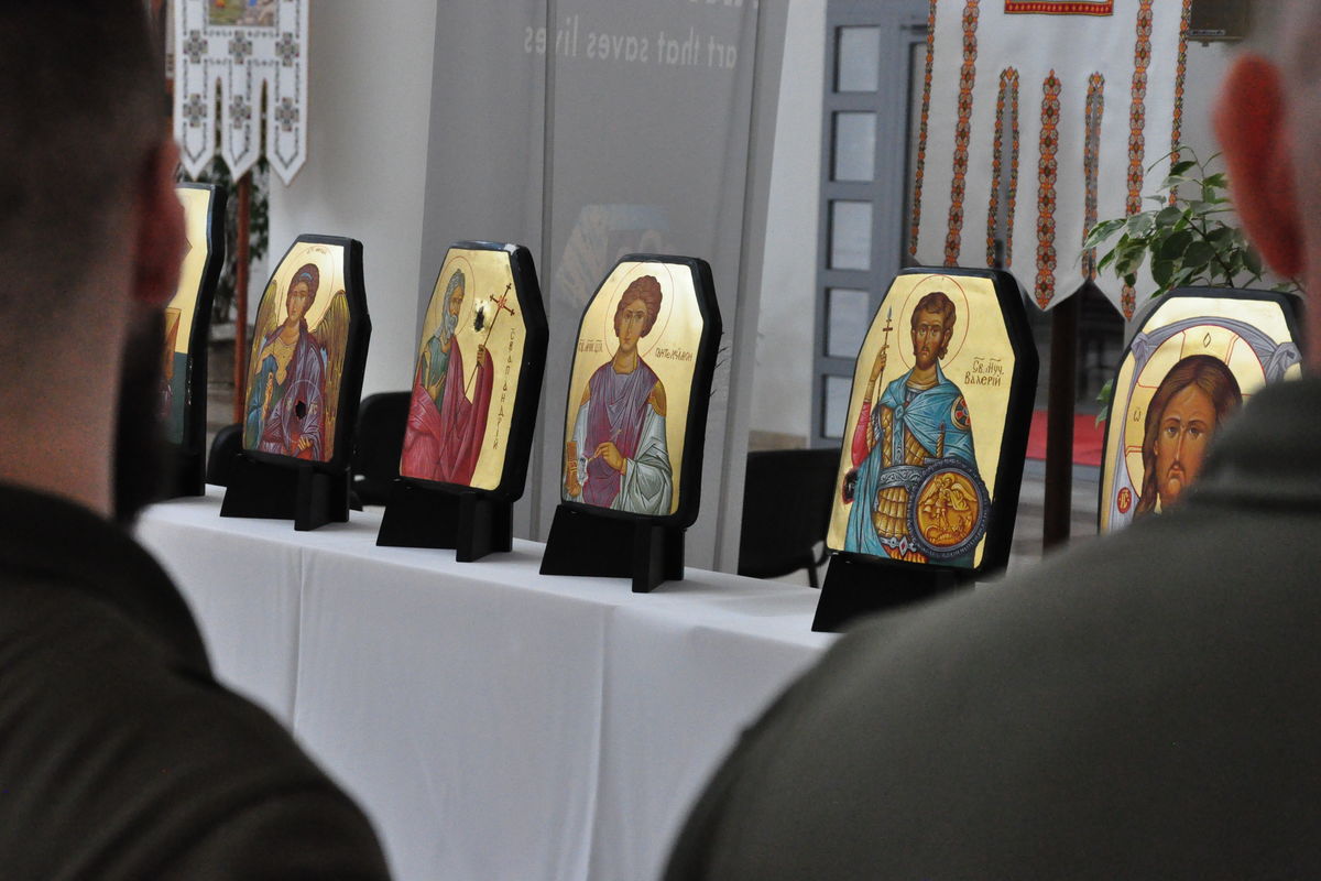 A meeting of officers of the Military Chaplaincy Service of the Armed Forces of Ukraine held in the Patriarchal Cathedral