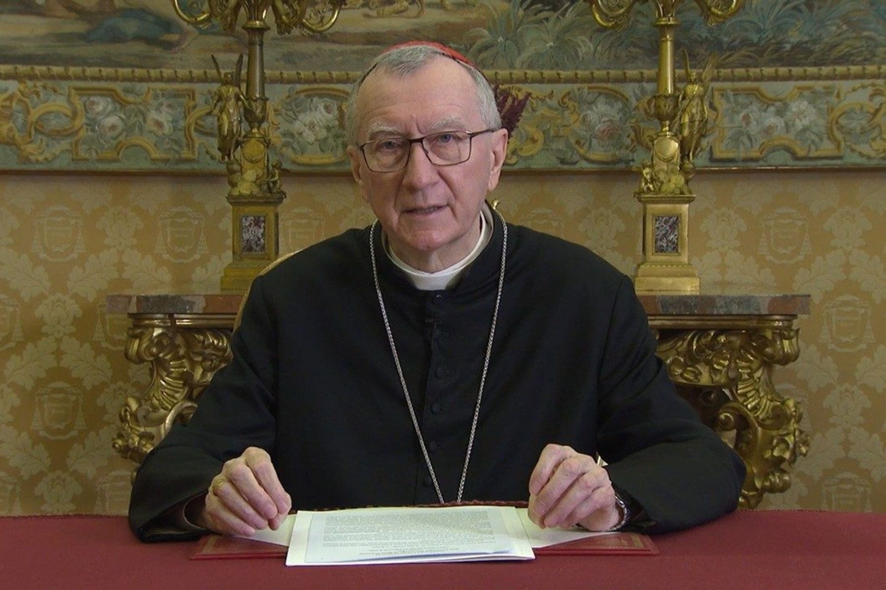 Cardinal Parolin and Russian Commissioner discuss human rights