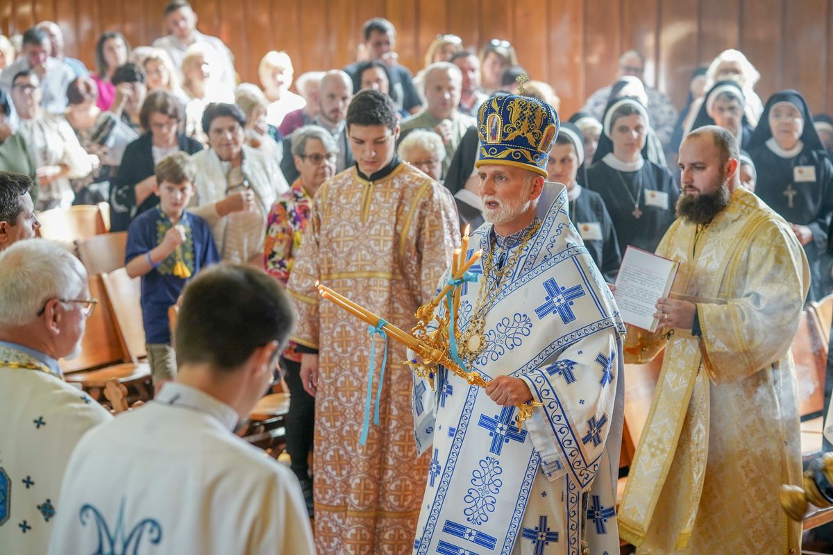 З 25-річчям священничих свячень владику Бориса Ґудзяка привітав Глава УГКЦ