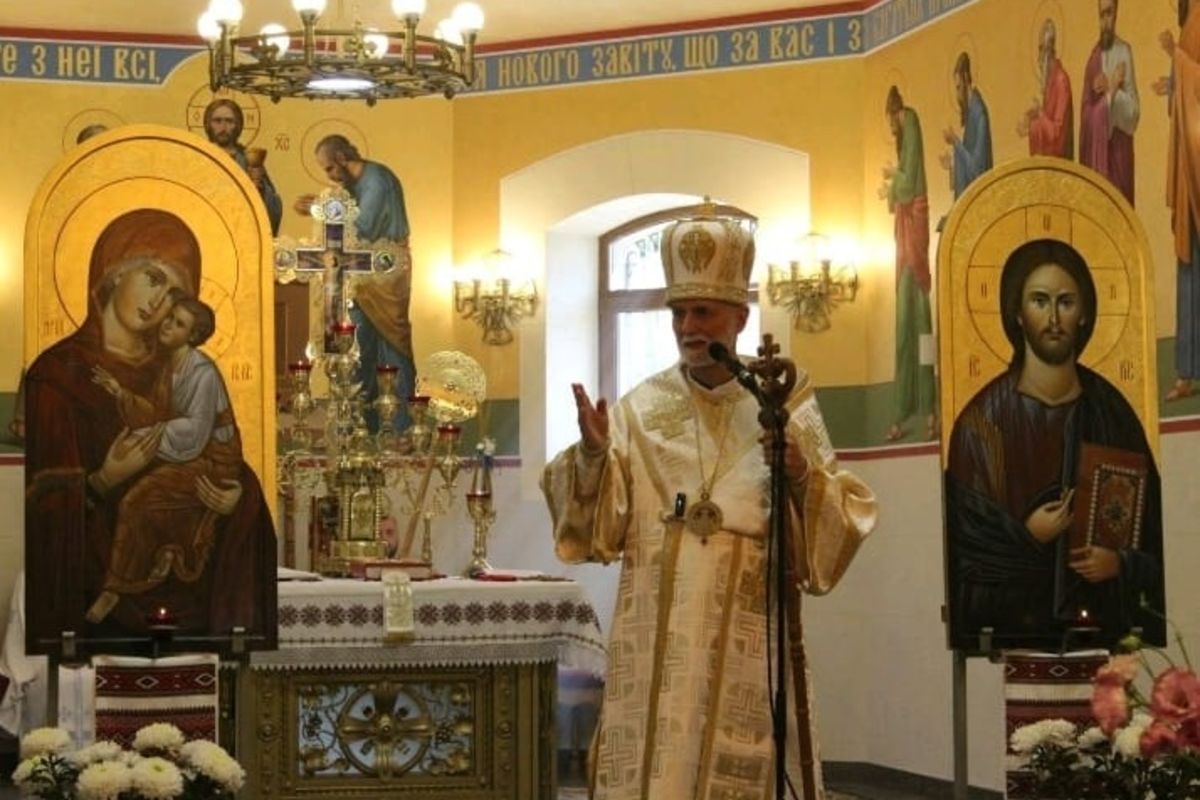 Bishop Borys Gudziak Expresses Solidarity with Kharkiv Residents